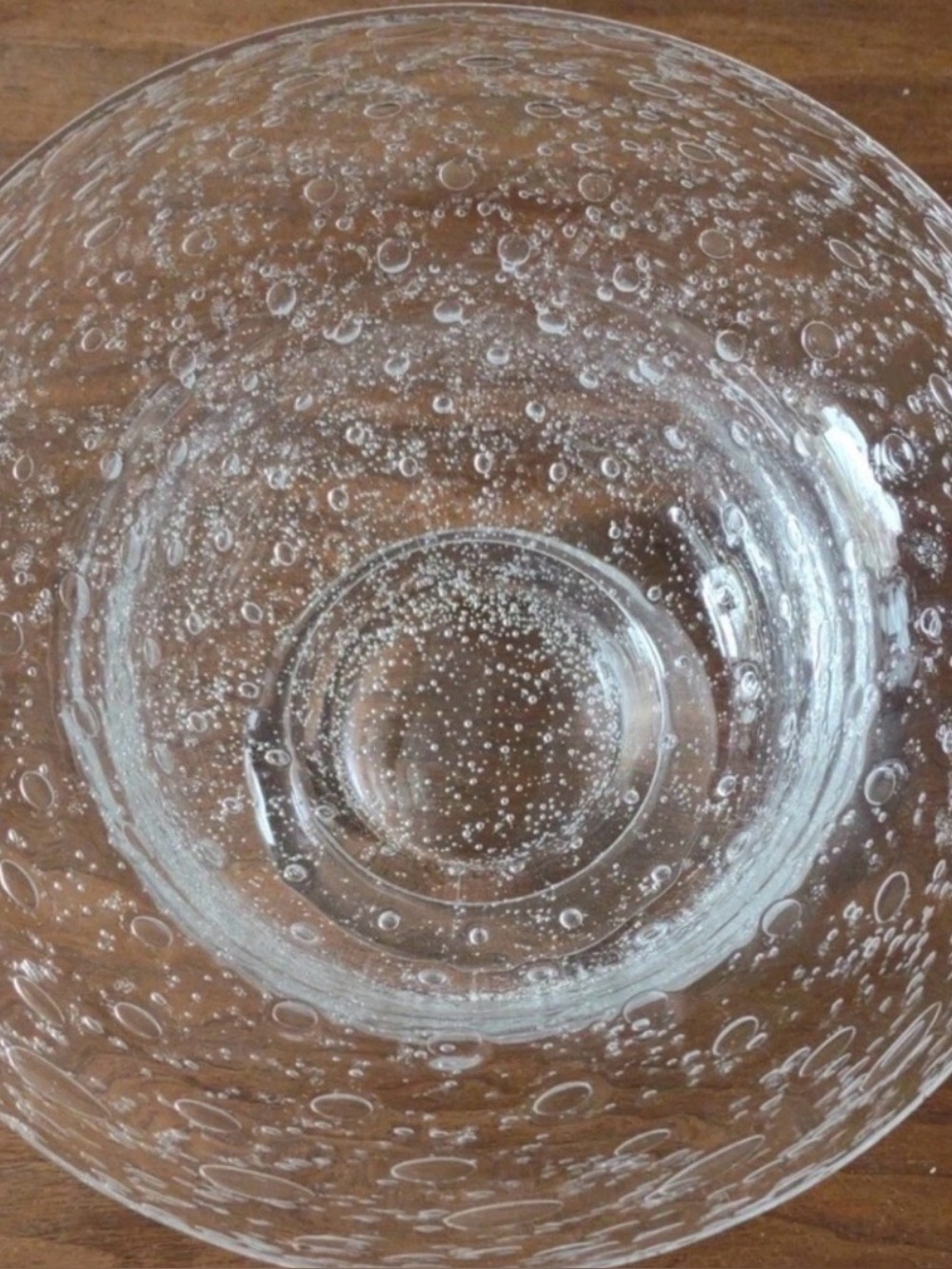 Southern Living Vintage Hand Blown Glass Pedestal Bowl Clear Candle Display - Picture 13 of 15